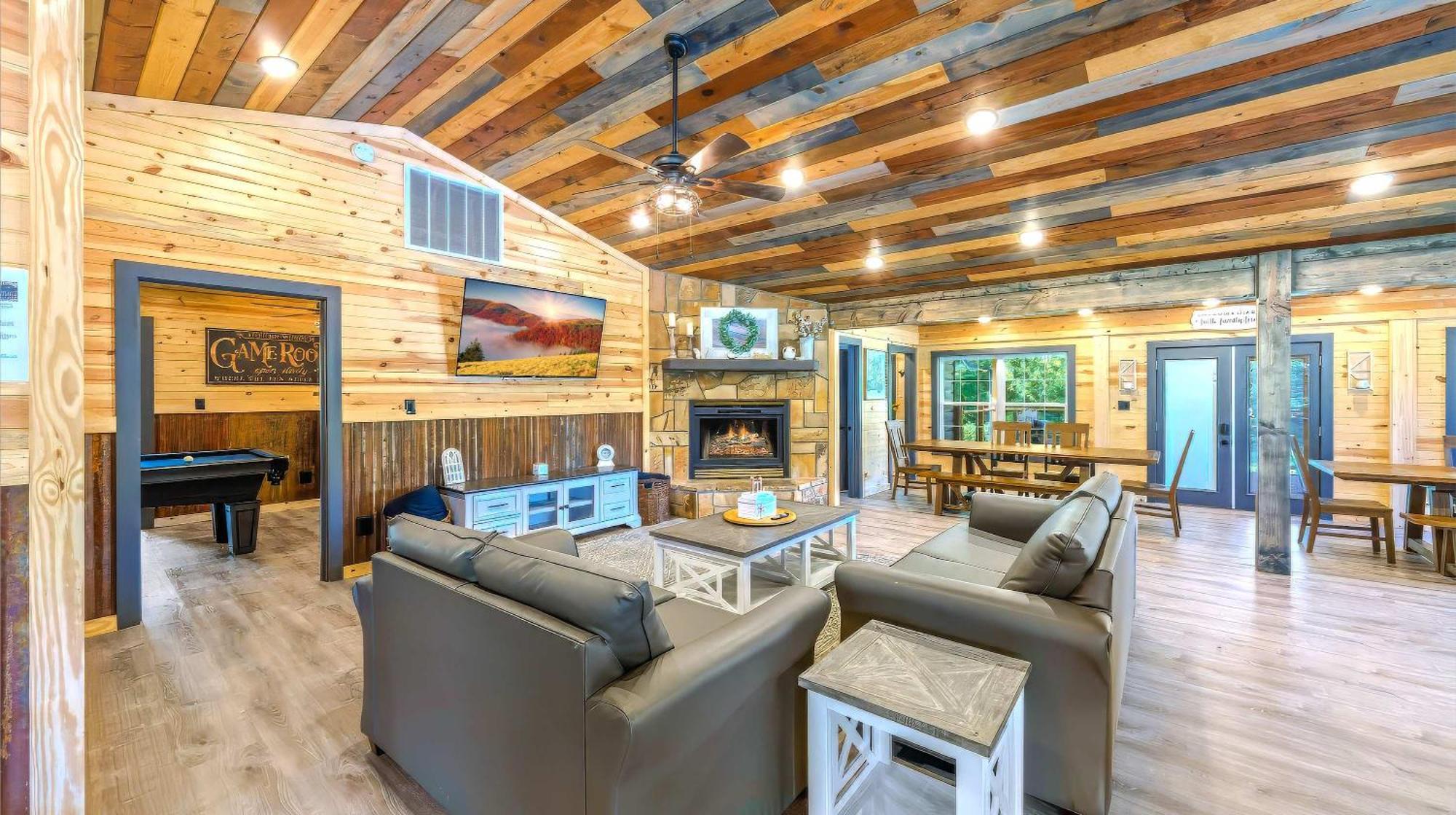Poolside At Autumn Woods - Pool, Theater, Fireplace, Firepit, Arcade Sevierville Exteriér fotografie
